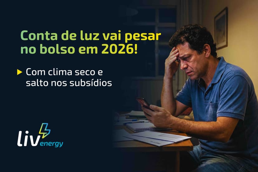 Imagem de Conta de luz vai disparar em 2026, com clima seco e aumento de subsídios; entenda