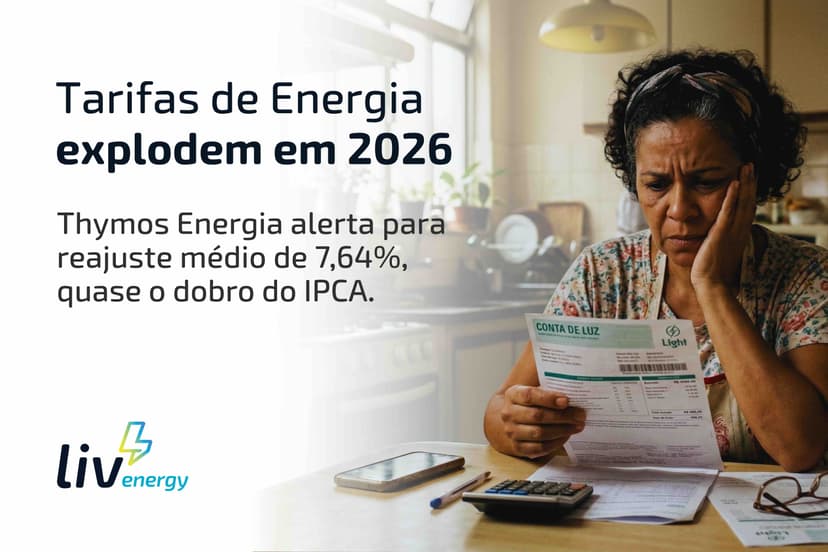 Imagem de Conta de luz vai subir em 2026? Economize com energia renovável